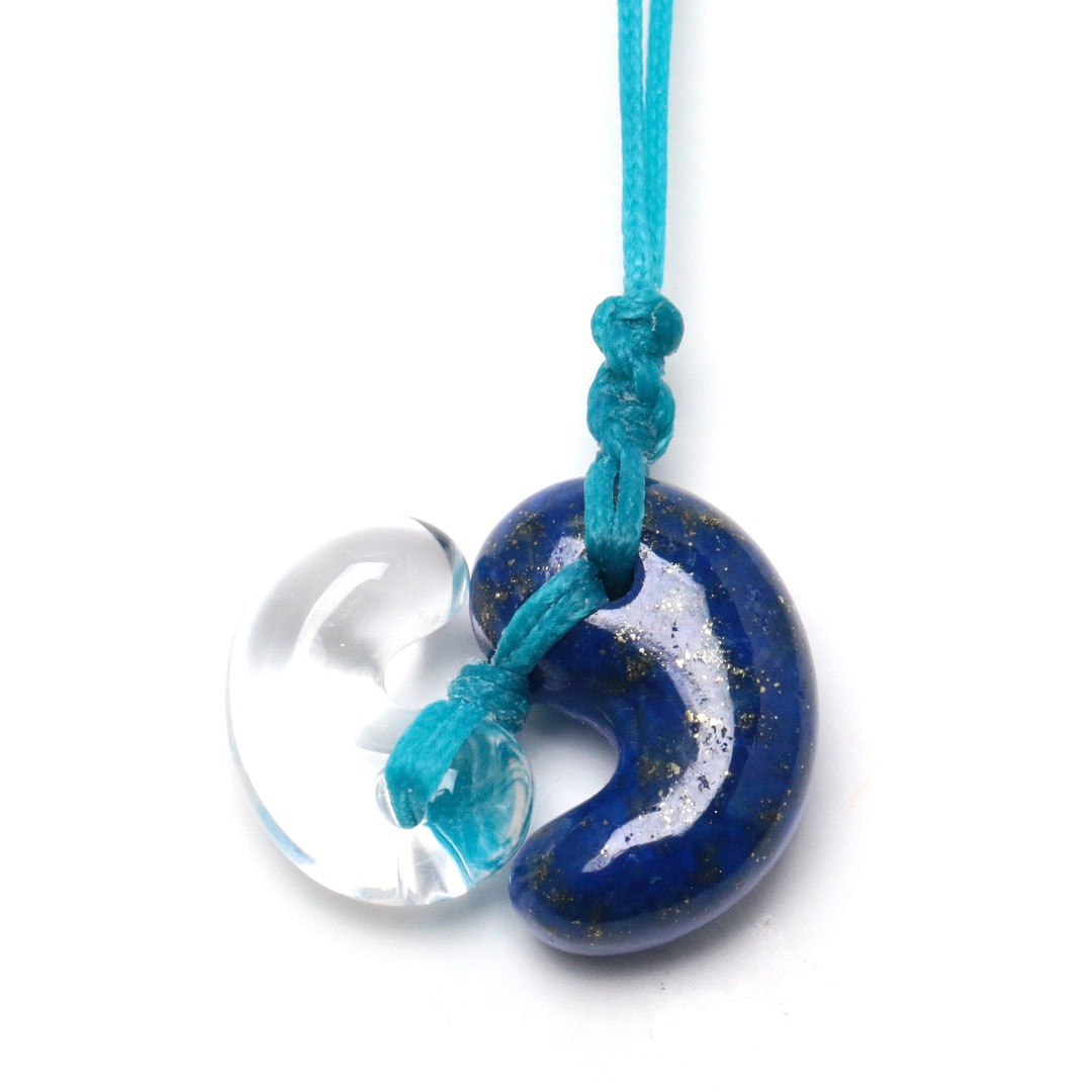 合わせ勾玉ストラップ -魔除け・清める-_ST250