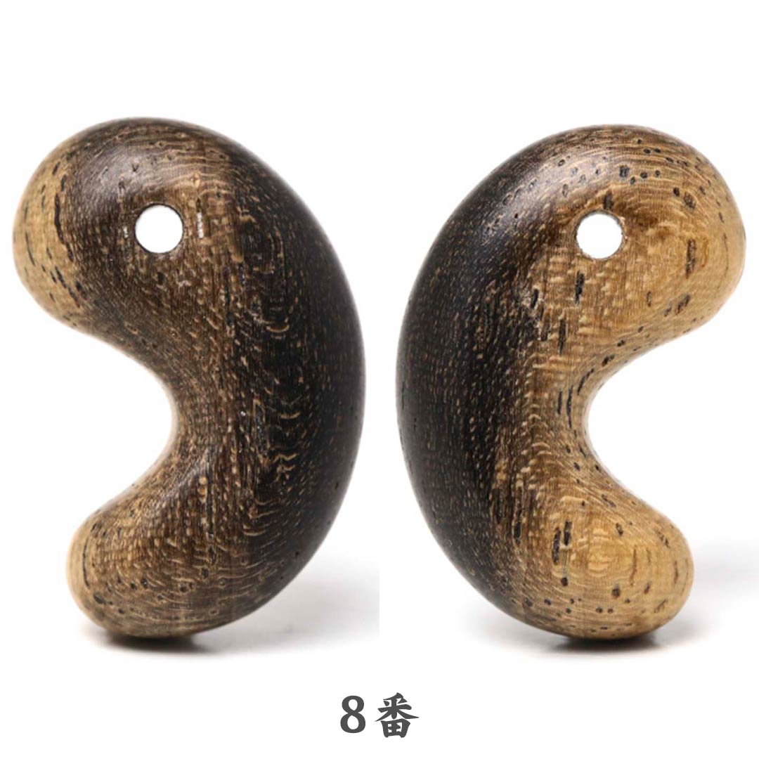 小物入れ 松 幅17.3cm 高15cm 黒柿のはめ込み 手作り 木製 超銘木 優美な流れの黒柿杢目が魅力の小型建具セット EZ2059 在庫2枚1組