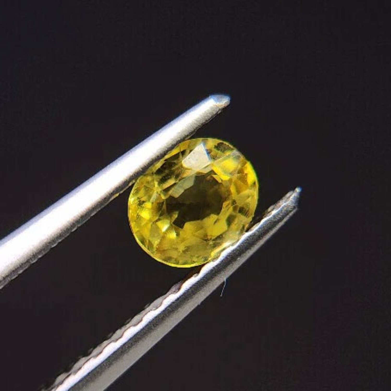 イエローサファイア ルース 0.47ct 397)ソ付 0.421ct 宝石屋N&K