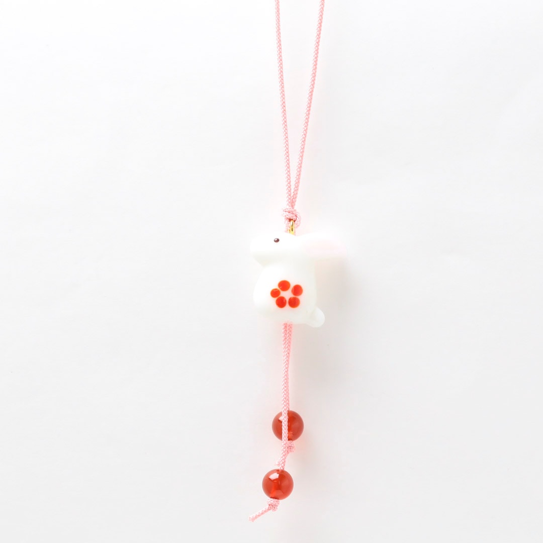 新品 未開封 TOP ONE MASK ハート うさぎ ストラップ ストラップ マスコット キーホルダーかわいい [ストラップ/マスコット