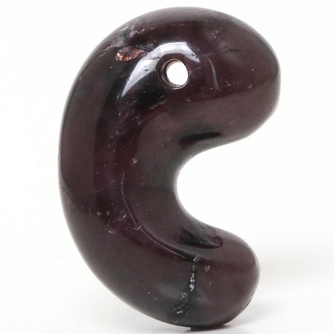 アナヒータストーンズ ガーネット勾玉 出雲勾玉 30mm ガーネット 出雲型勾玉 30ミリ_OT