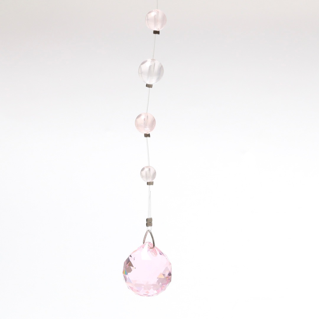 サンキャッチャー ピンク ～ 恋愛運 5 ☆