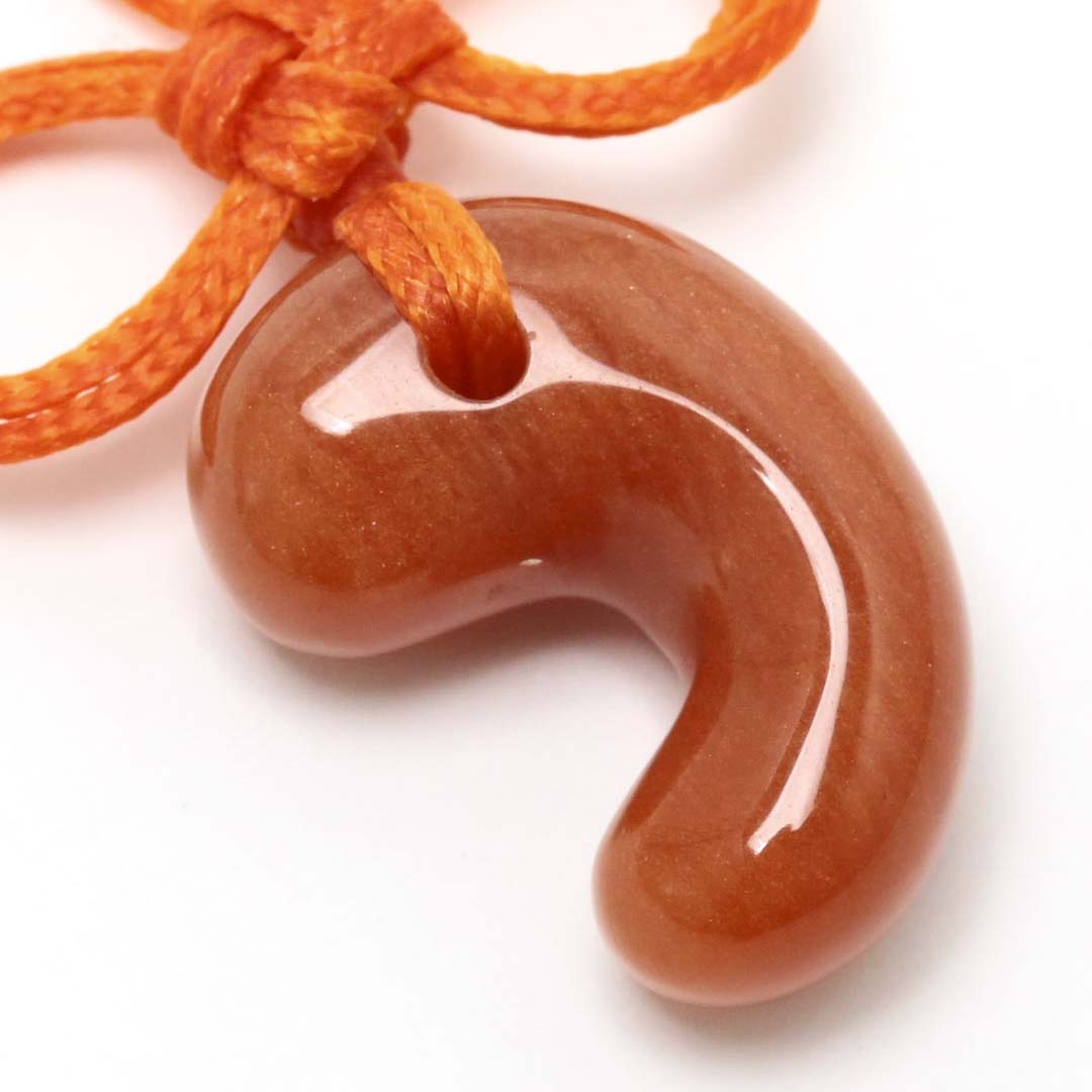 限定1点】巾着付き勾玉お守り 20ミリ リラックス・柔軟な思考