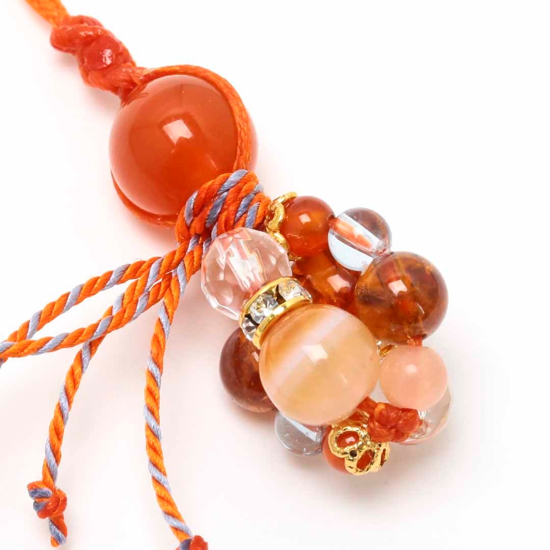 ラッキーカラーストラップ_オレンジ