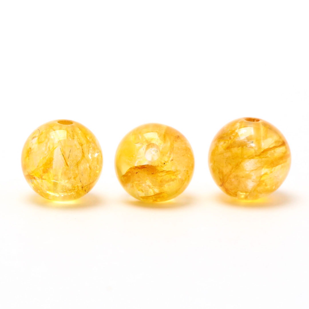 ライモナイトイントパーズ 6ミリビーズ