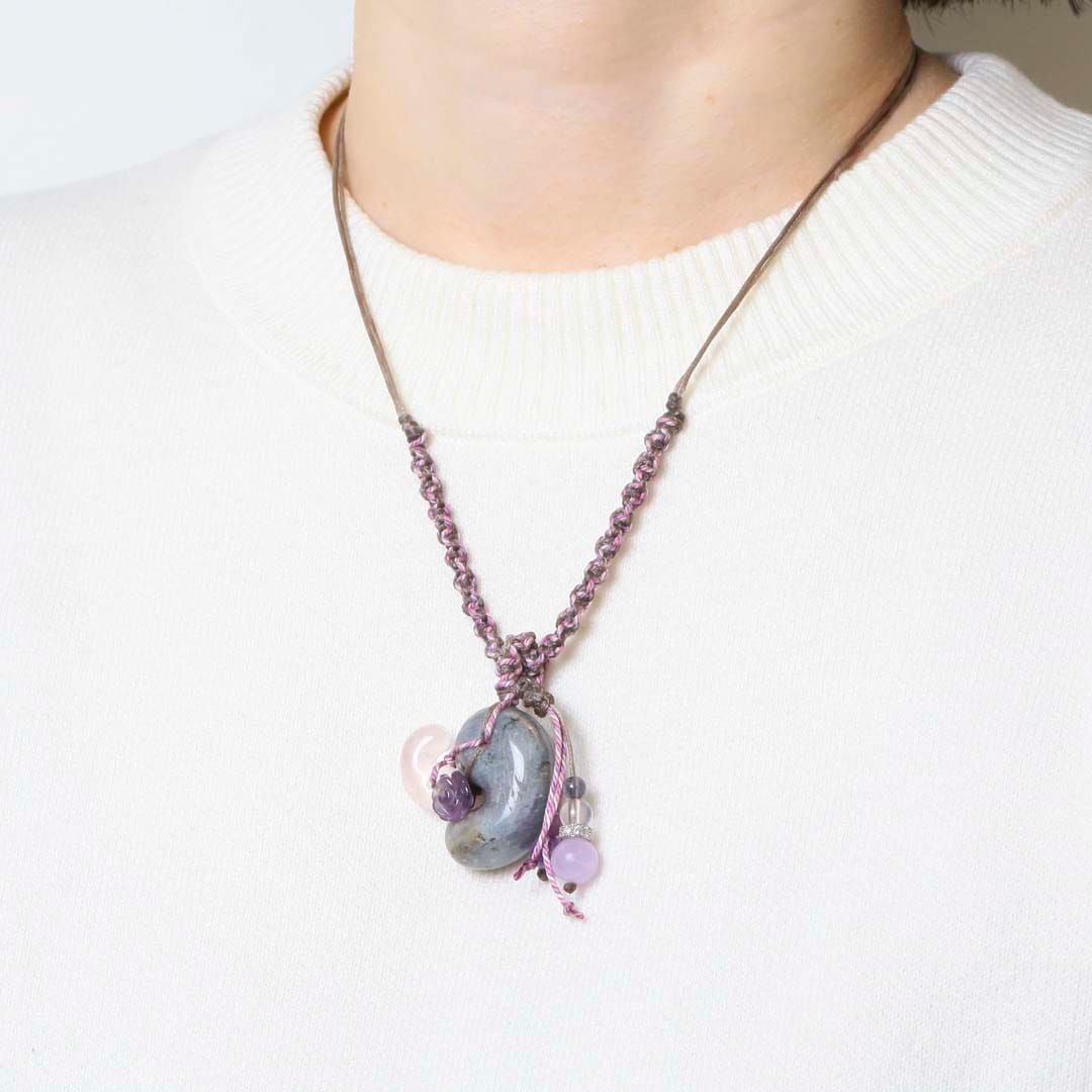 オリジナル編みネックレス_004【福井店】