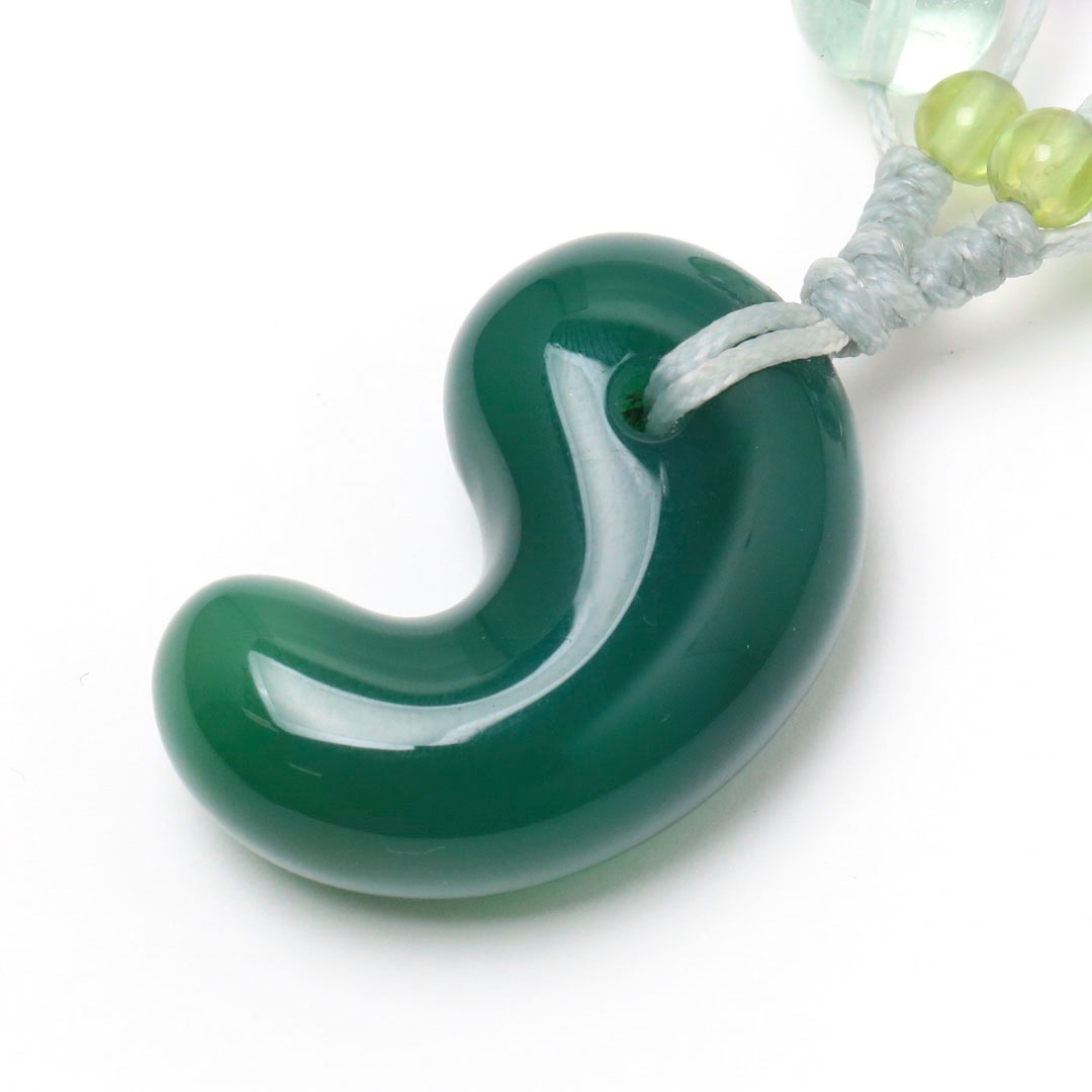 編みネックレス_健康・長寿