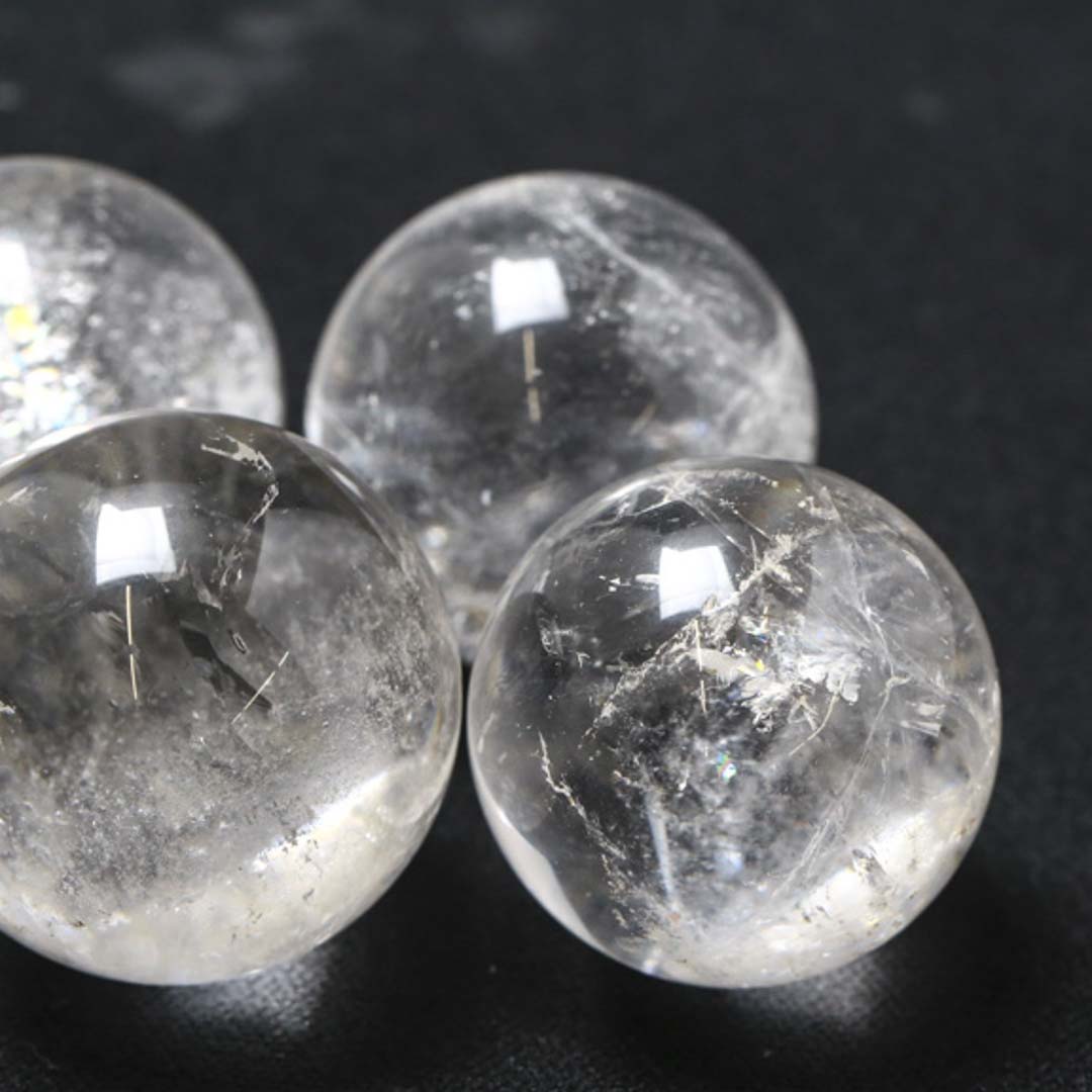 地鎮用水晶 小玉 20～30mm 5石入り