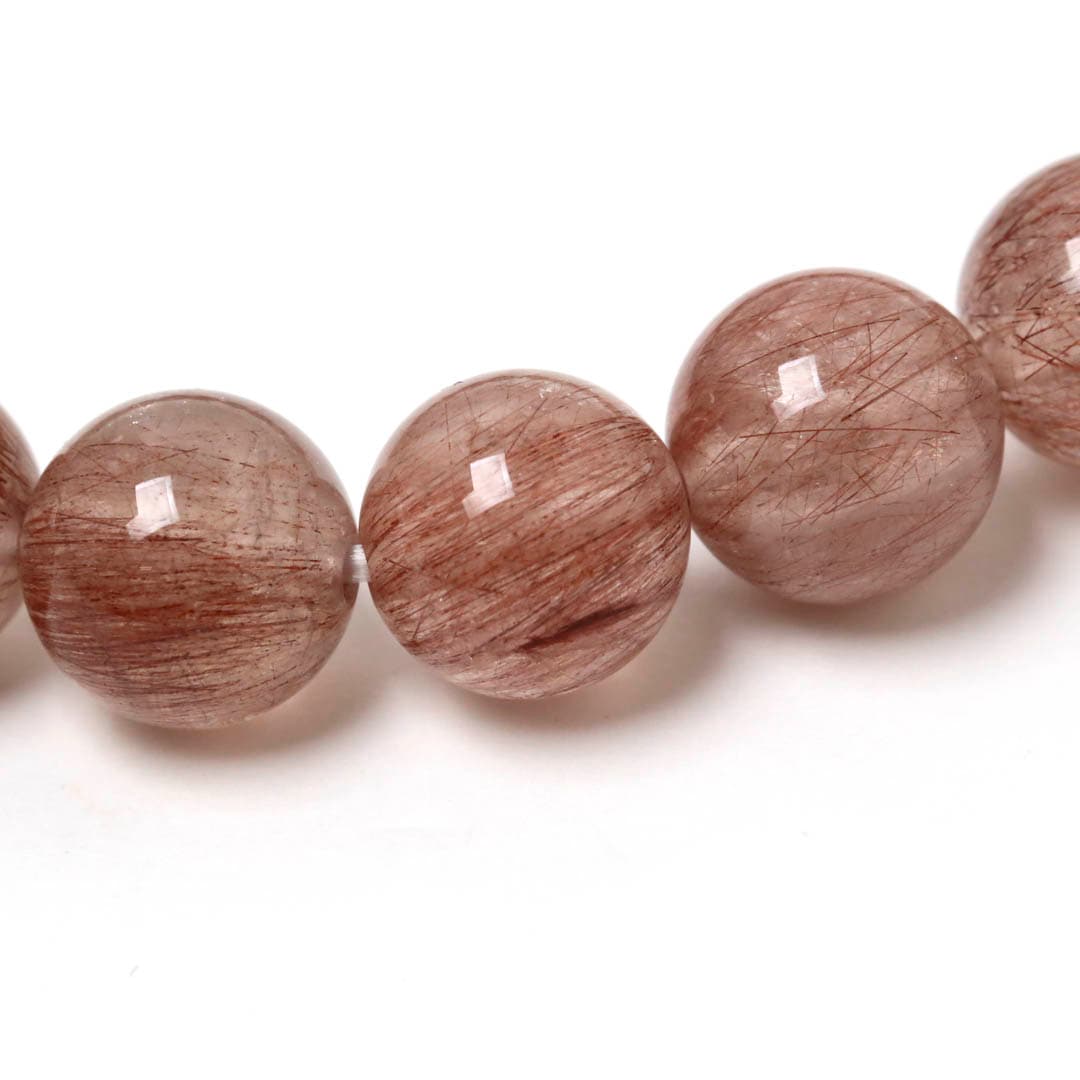 レッドルチルクォーツ 8ミリブレスレット