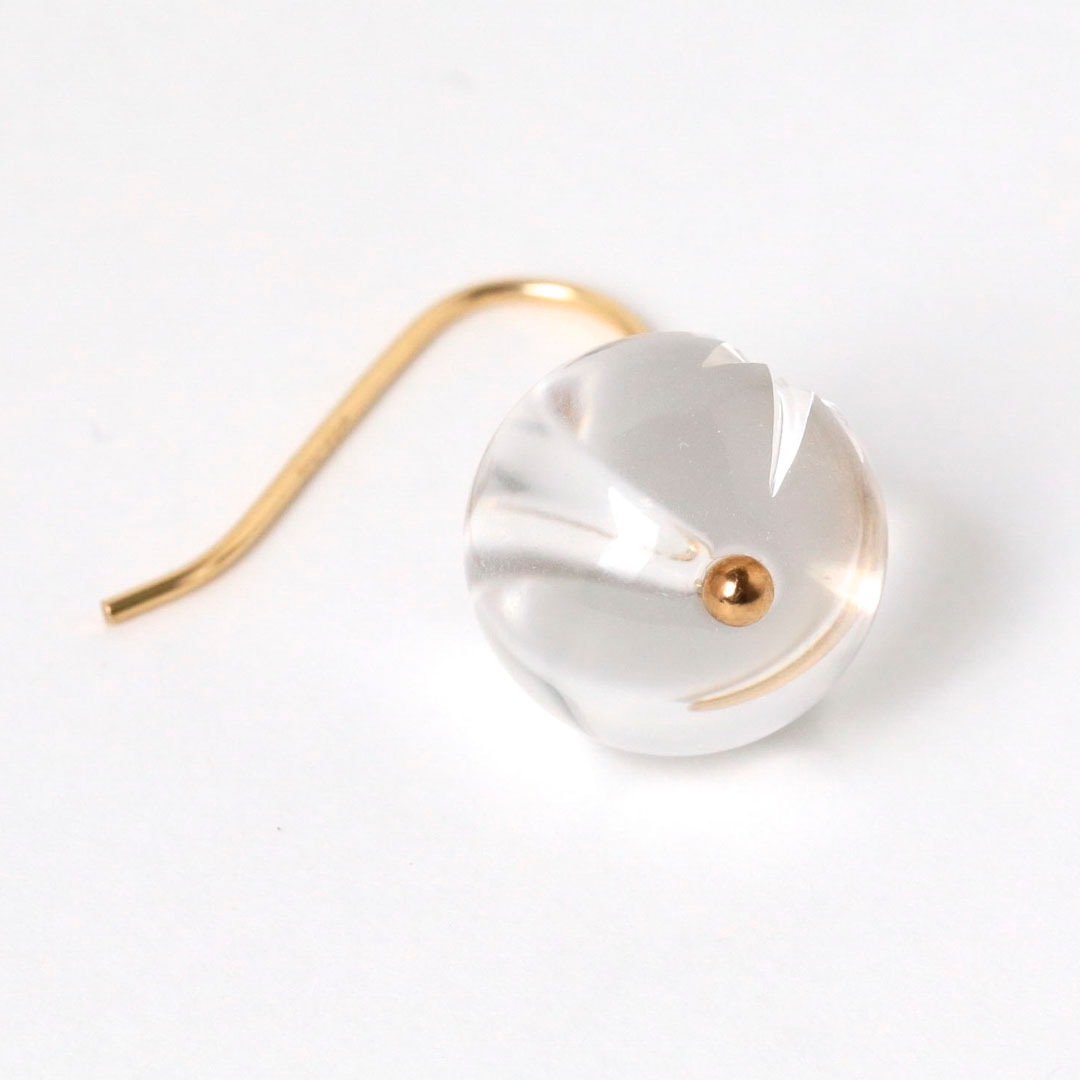 e.m. 雲と雷のピアス 再* 雲と雷のピアス/イヤリング ピアス（スタッド・一粒