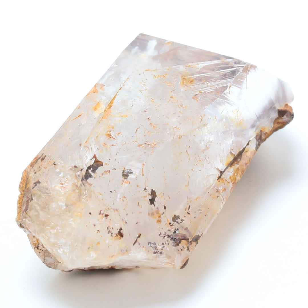 リチウムファントムクォーツ ポイント原石 ブラジル産