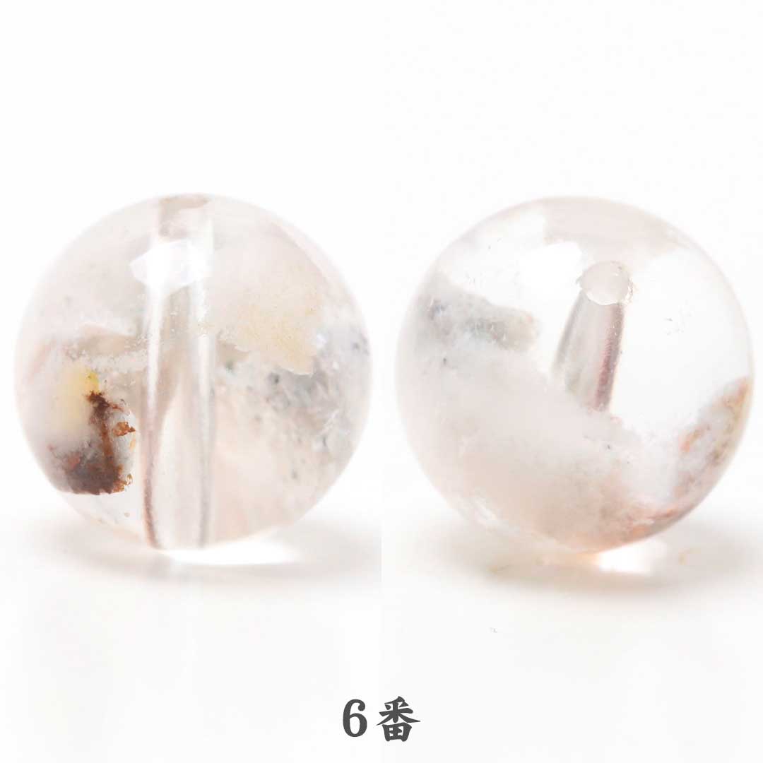 ホワイトガーデンクォーツ 9ミリビーズ