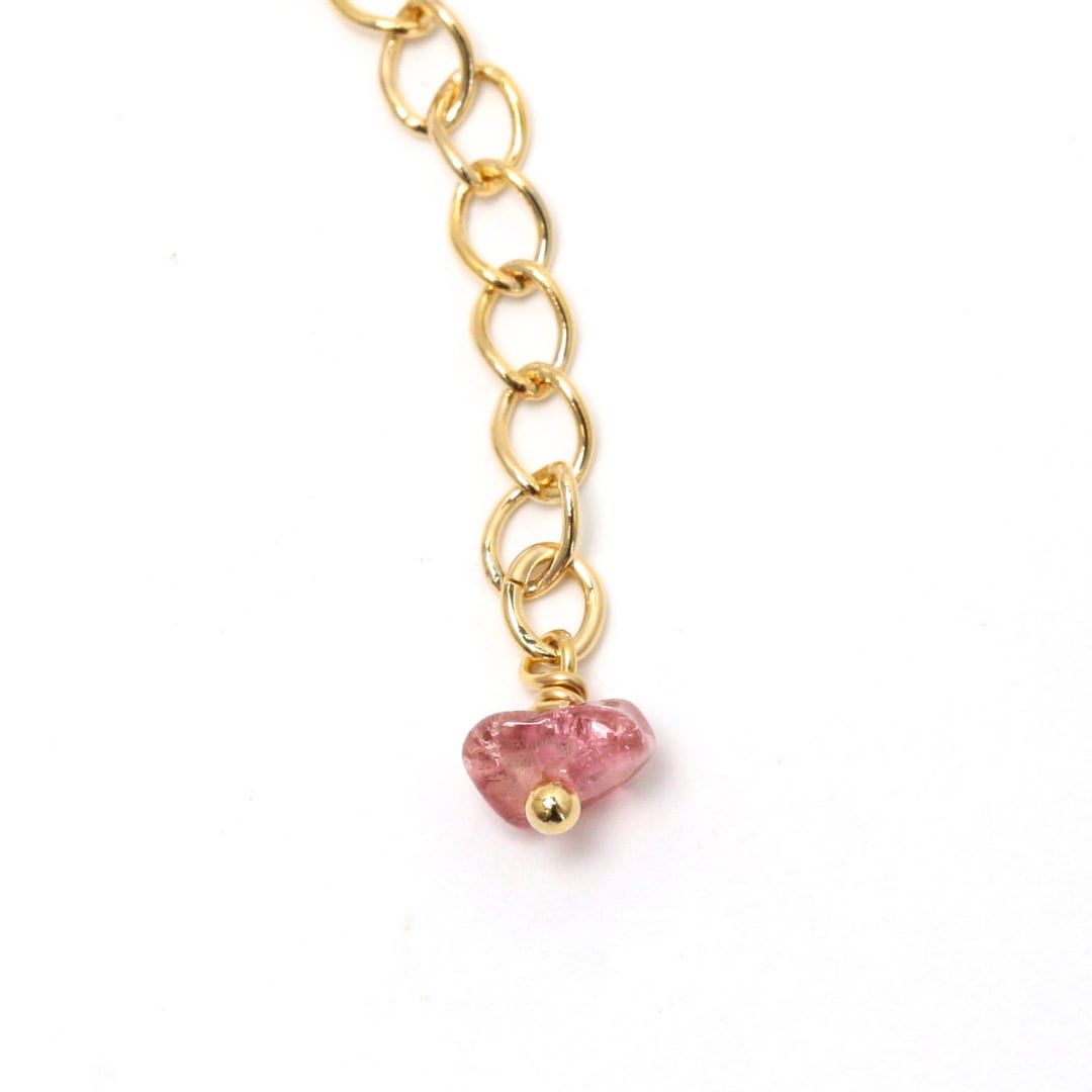 出雲巻ひとつむぎ】ブレスレット（ピンク） ゴールド