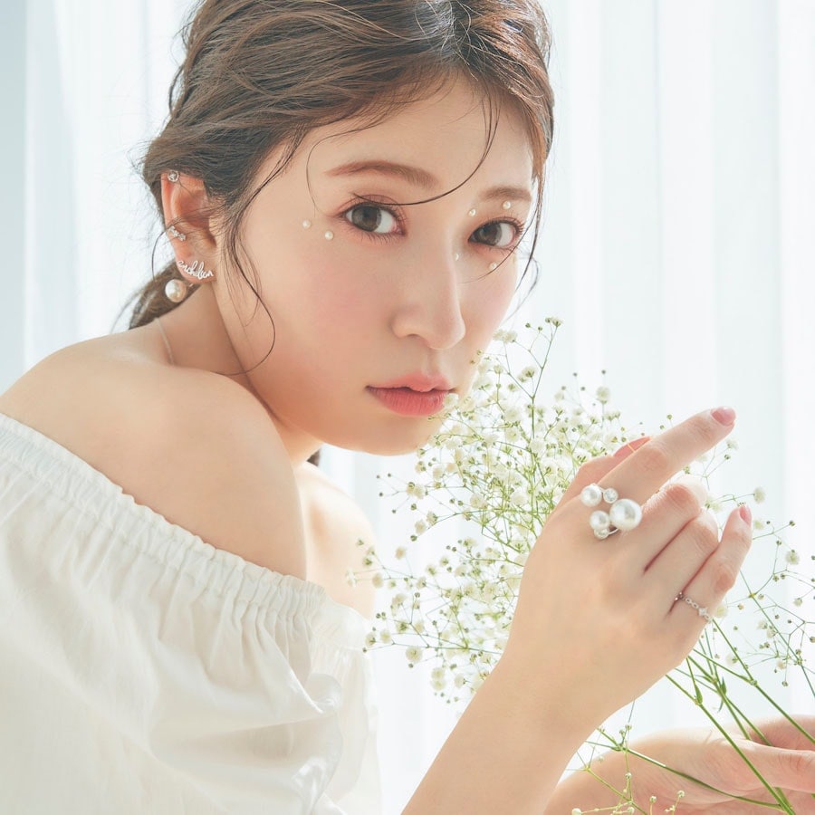 anchelionフリップパールイヤリング