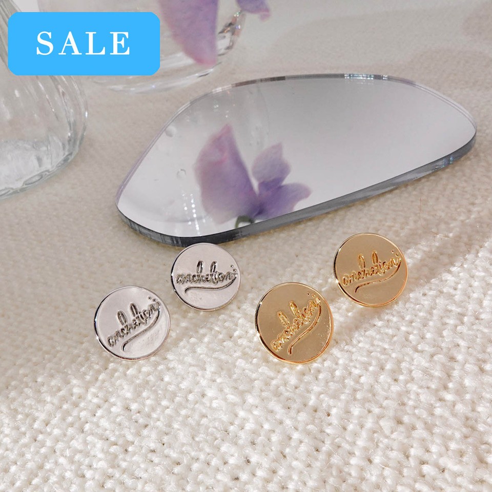 anchelionロゴメタルピアス