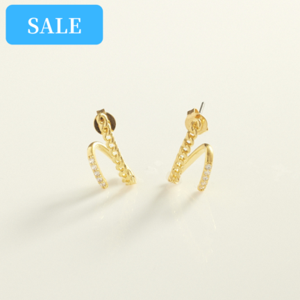 コンビチェーンピアス