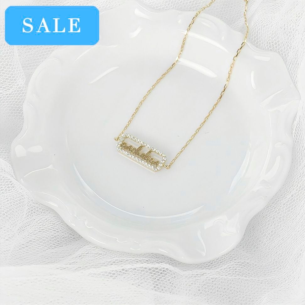 anchelionロゴプレートブレスレット