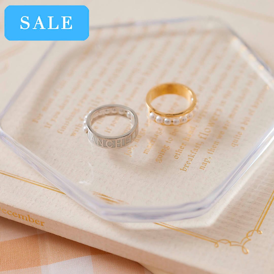 anchelionロゴリンクパールリング