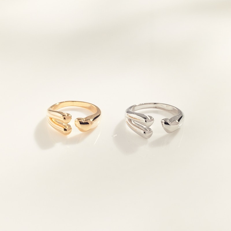 トリプルメタルミニハートリング