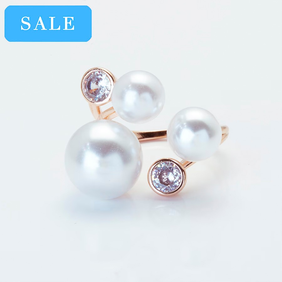 PGトリプルパールストーンリング