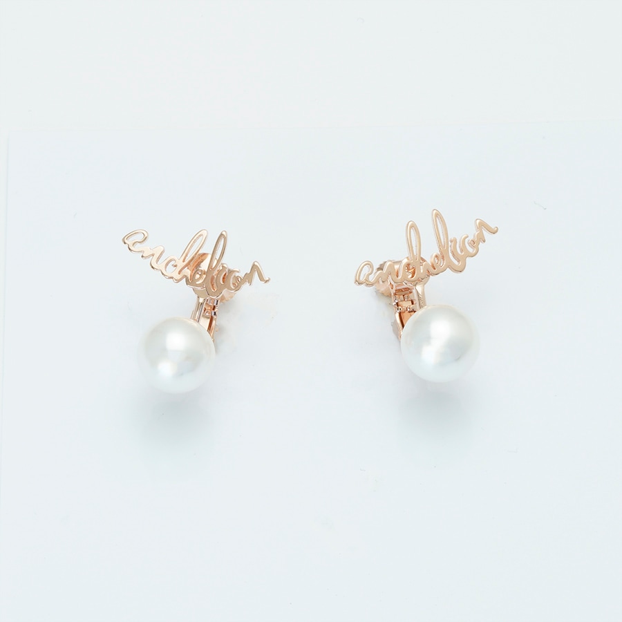 PGanchelionフリップパールイヤリング