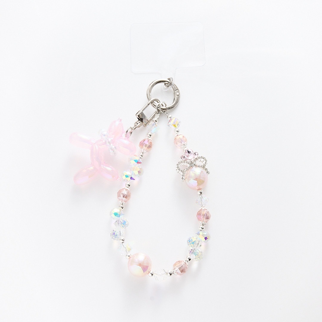 【アウトレット】シャイニングオーロラプードルストラップ