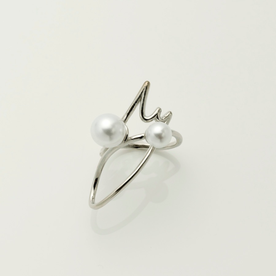 オートグラフパールリング