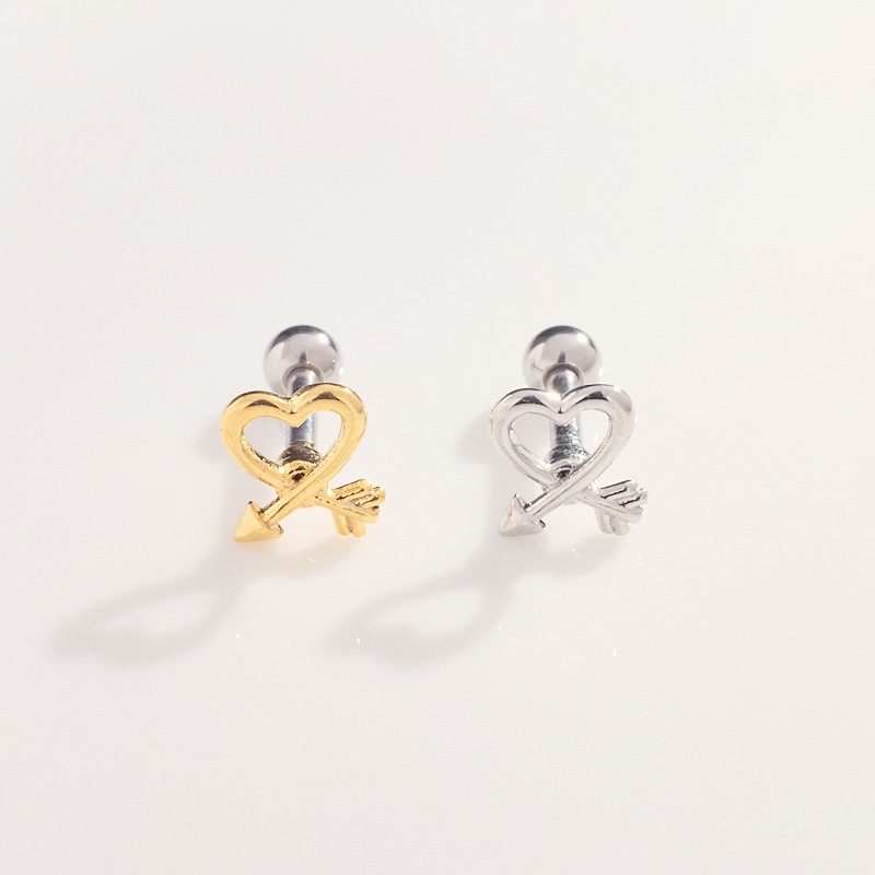 ハートアローボディピアス