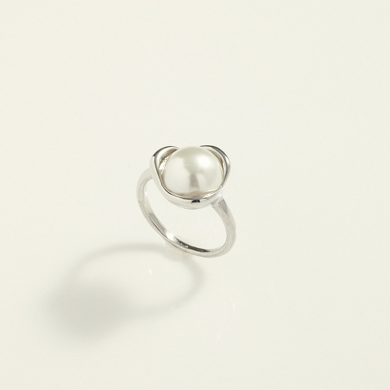 ニュアンスフラワーパールリング