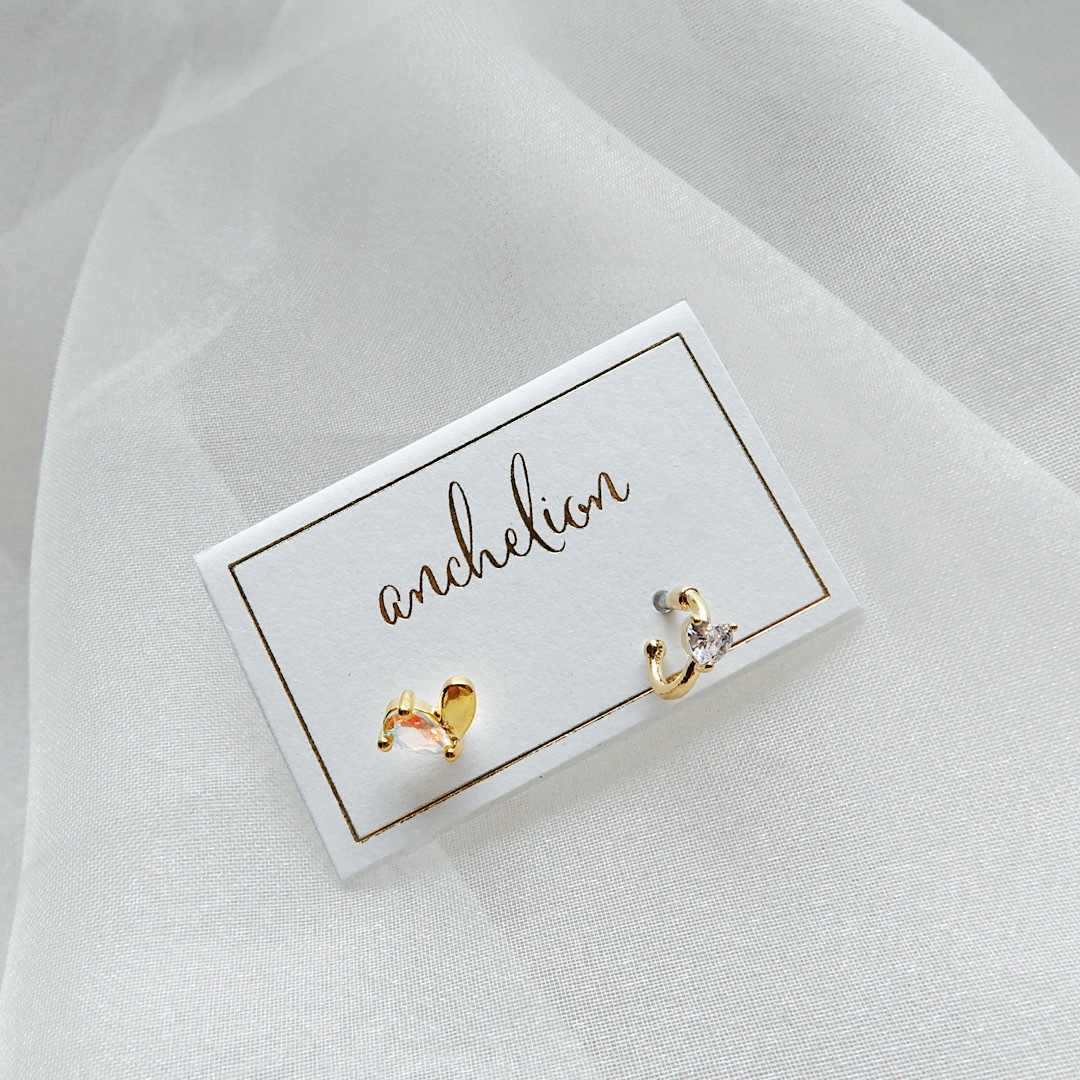 ハートフープボディピアス