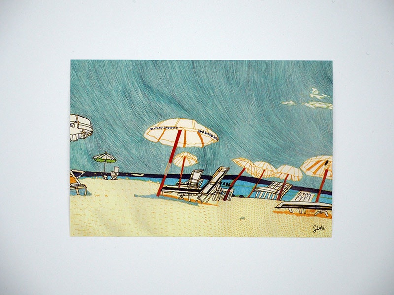 【tetoe】ポストカード_sasebo_beach