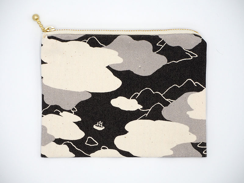 【ポーチM】佐世保九十九島（黒）