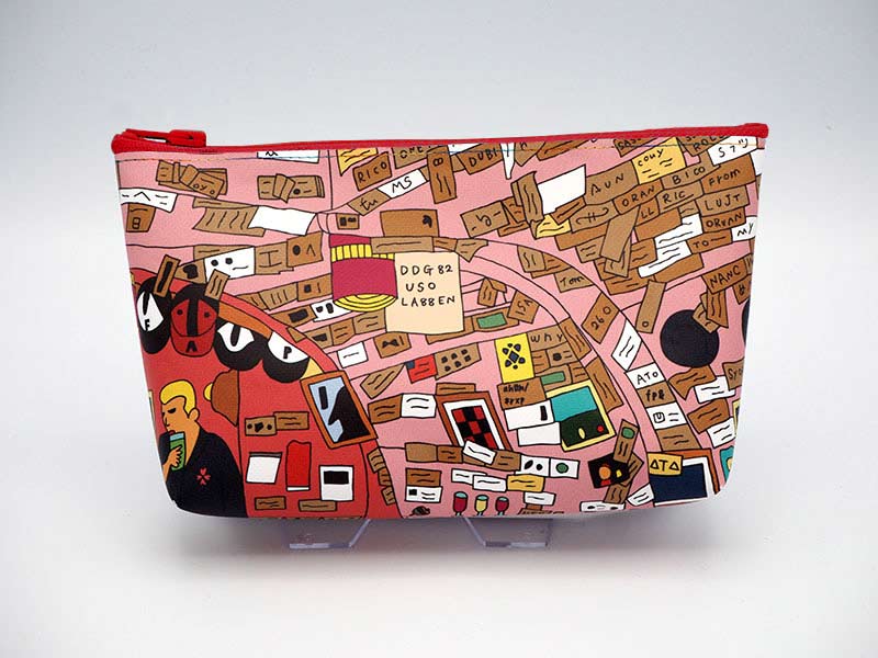 【ターポリンポーチ】佐世保外人バー（ピンク）