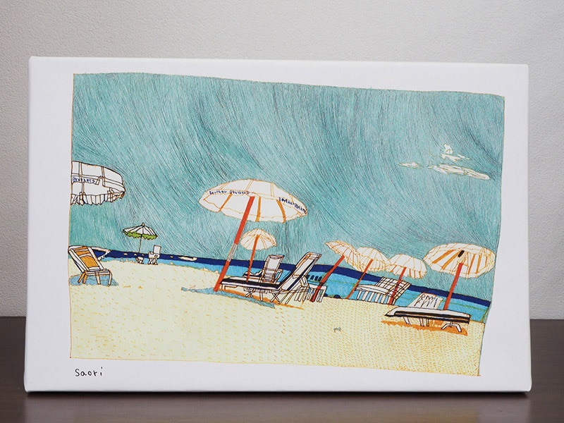 【artgoods】アートパネル_beach