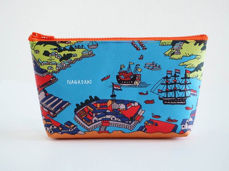 【ターポリンポーチ】長崎の地形と出島