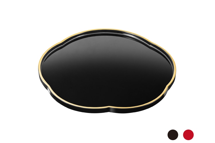 ハレとケ　越前塗り　梅おぼん