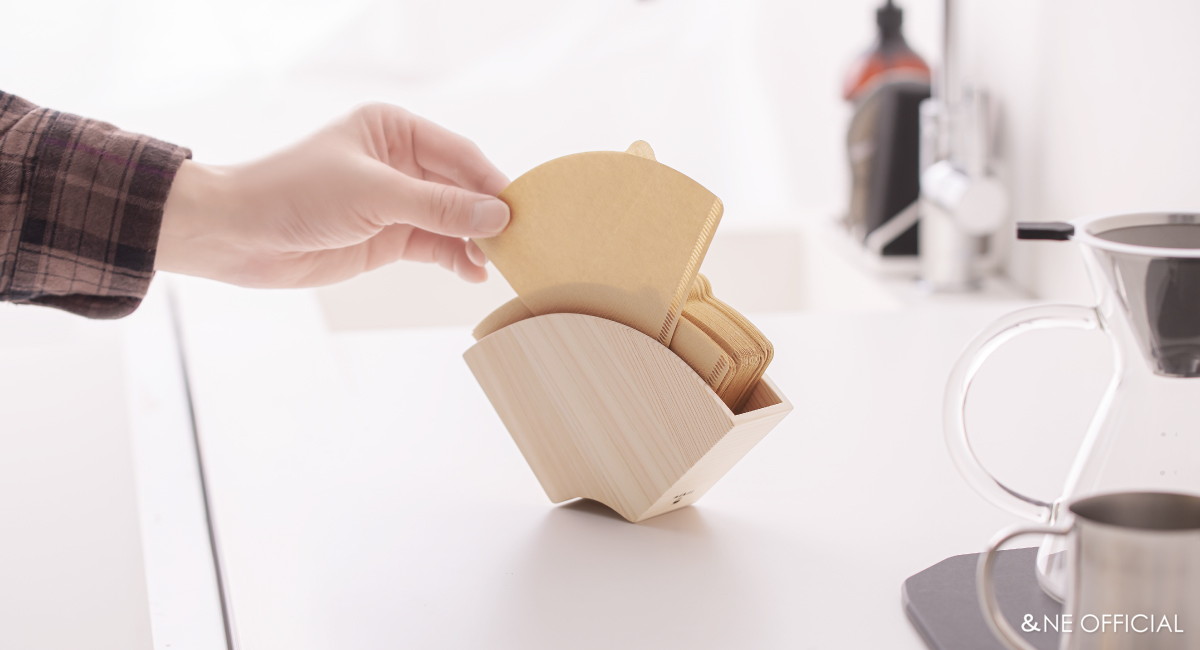 nikii cafe コーヒーフィルターホルダー