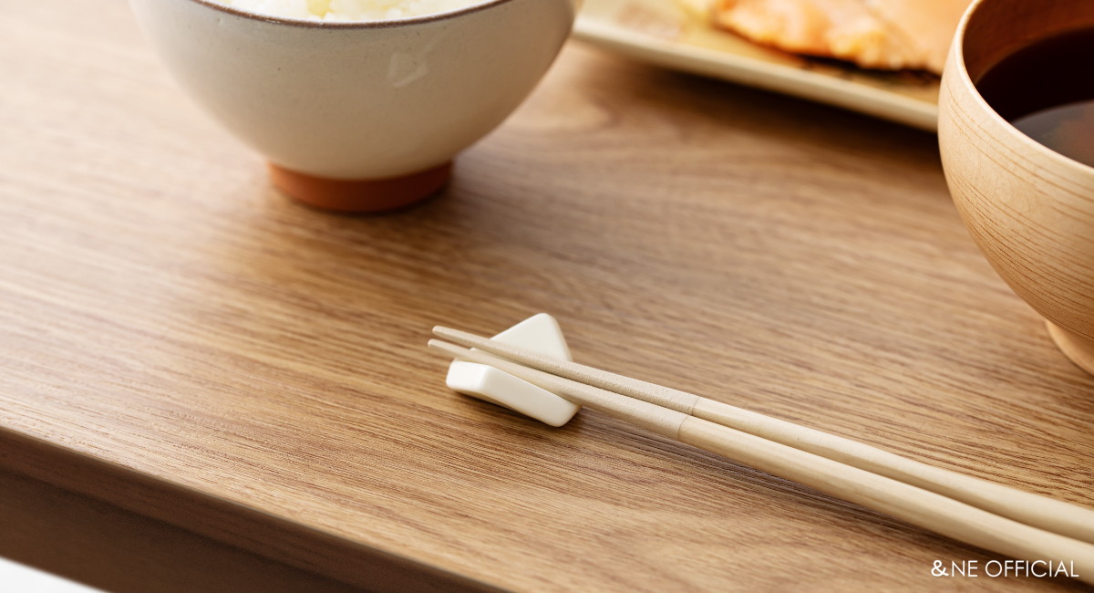 ハレとケ 美濃焼 箸置き 菱