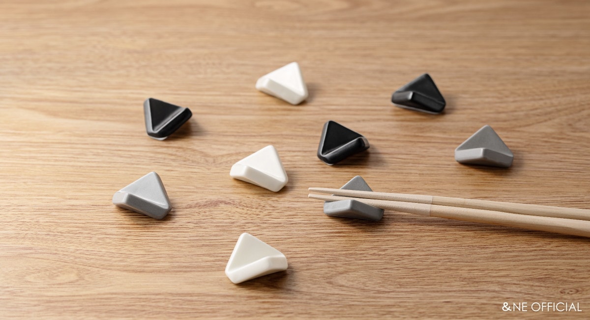 新品 美濃焼 箸置き 三個 セットのみ ハレとケ 美濃焼 箸置き 菱 | 全ての商品 | &NE official online store