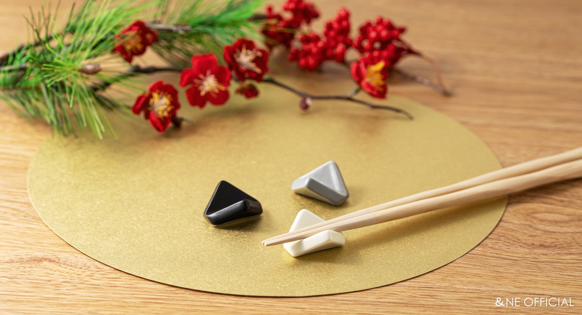 ハレとケ 美濃焼 箸置き 菱