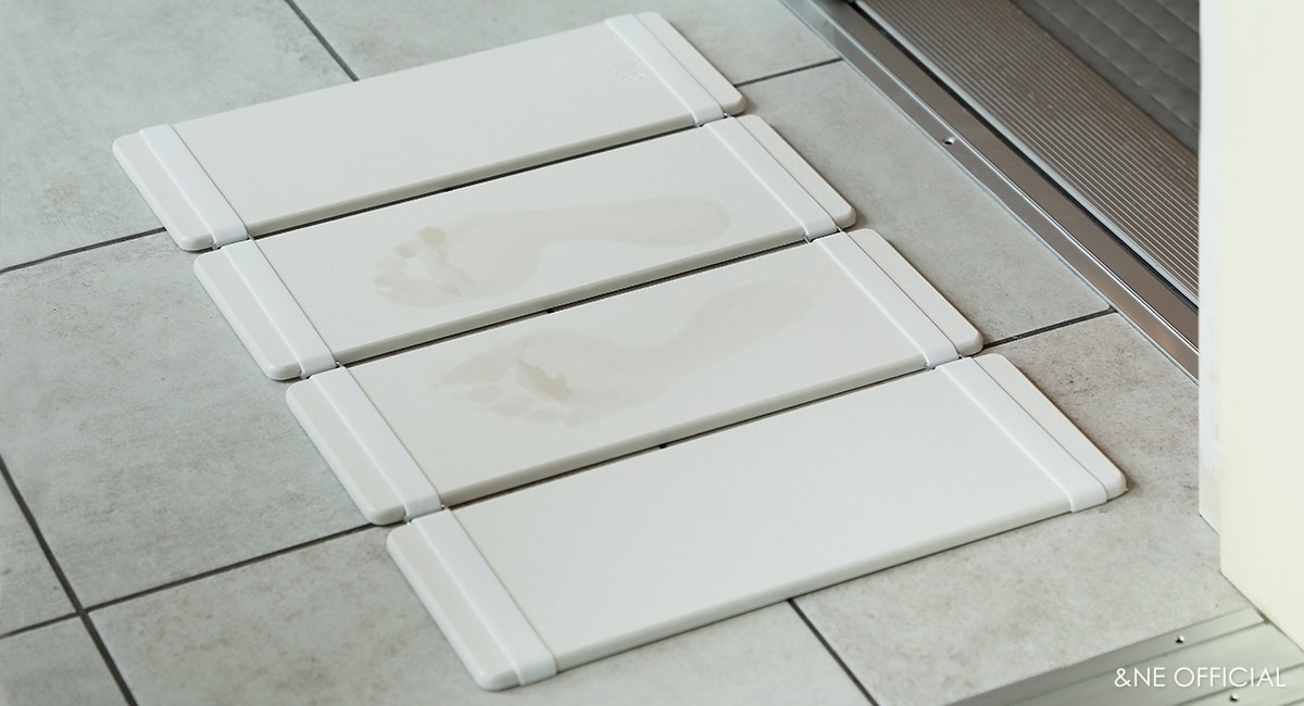 珪藻土折りたたみバスマット