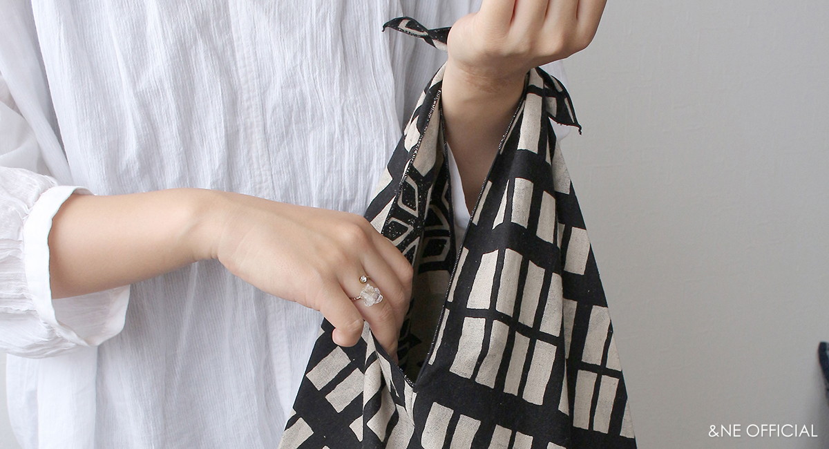 抗菌 結びトート リバーシブル