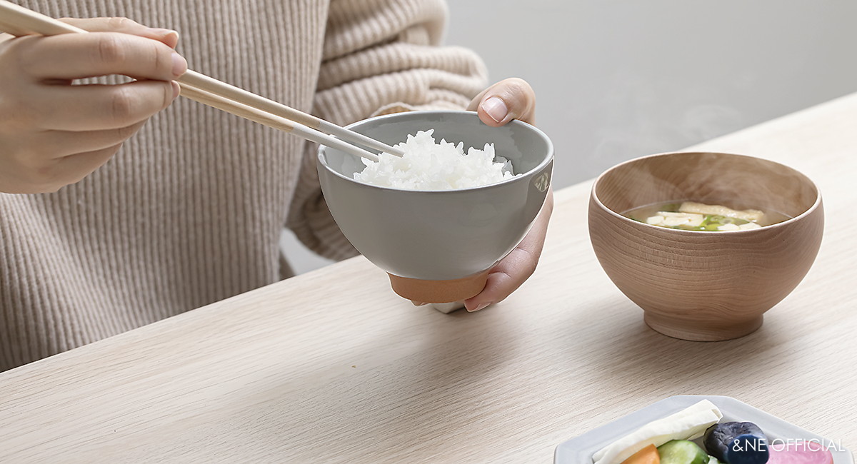 ハレとケ 美濃焼 赤土お茶碗