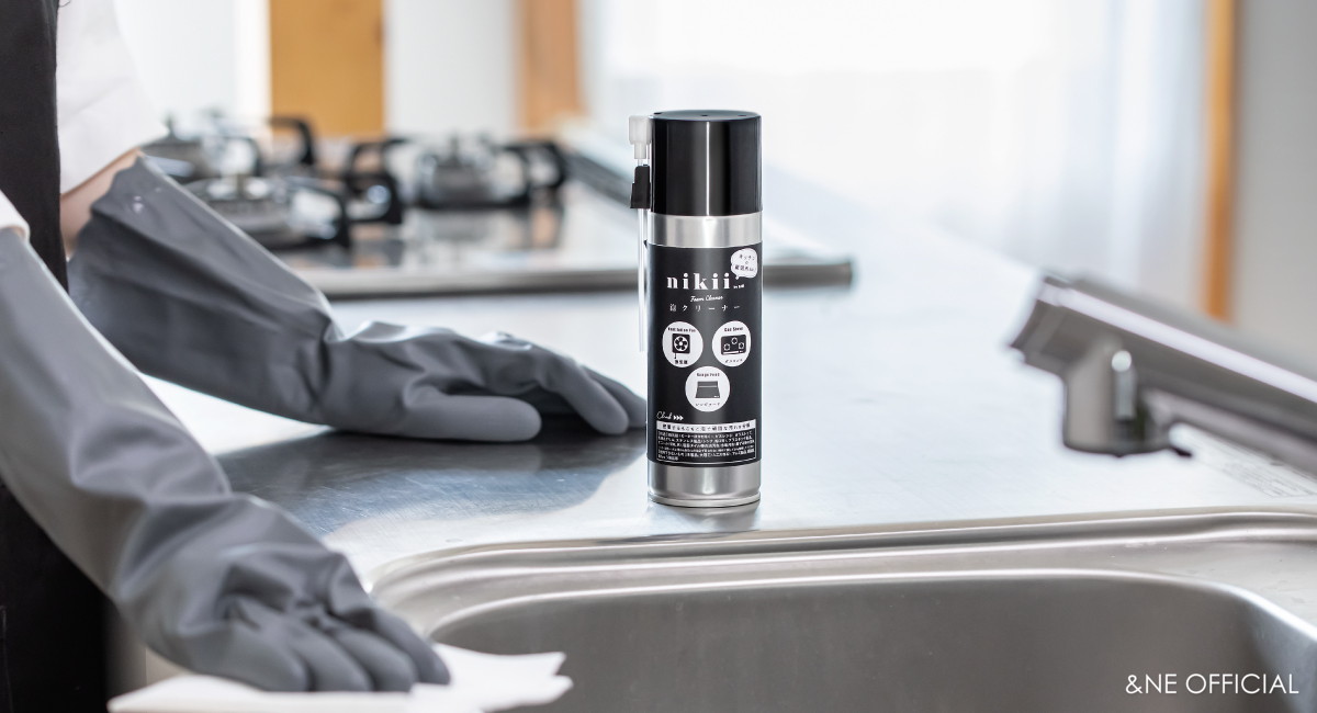 nikii 泡クリーナー(キッチングローブ付き)