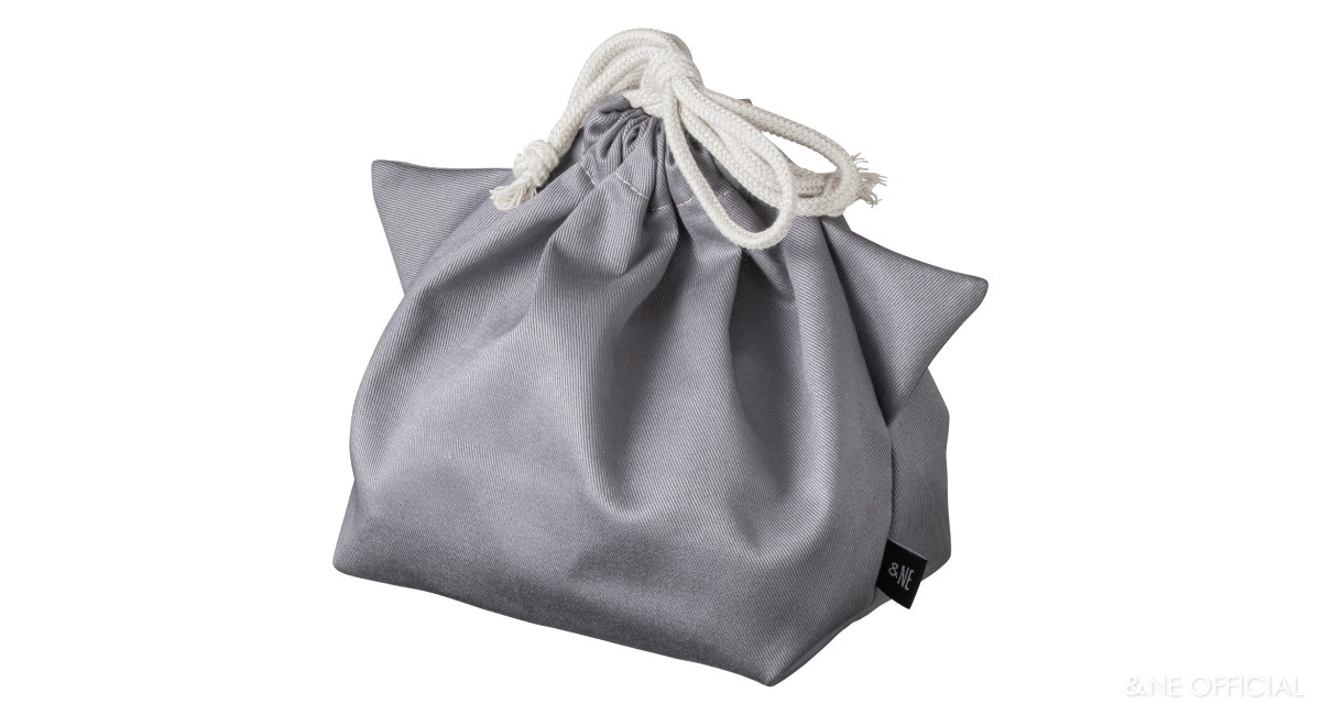 お弁当袋きんちゃく　ねこ