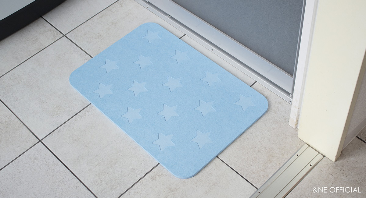 珪藻土バスマット Star