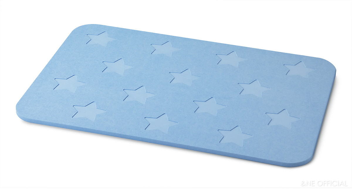 珪藻土バスマット Star