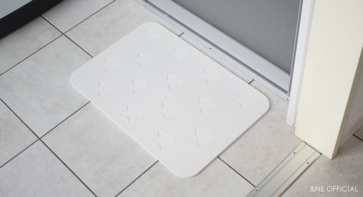 珪藻土バスマット Star