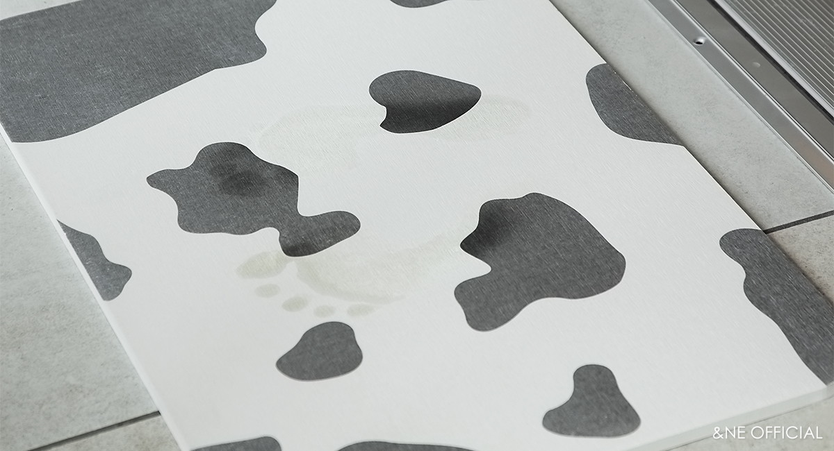 珪藻土プリントバスマット