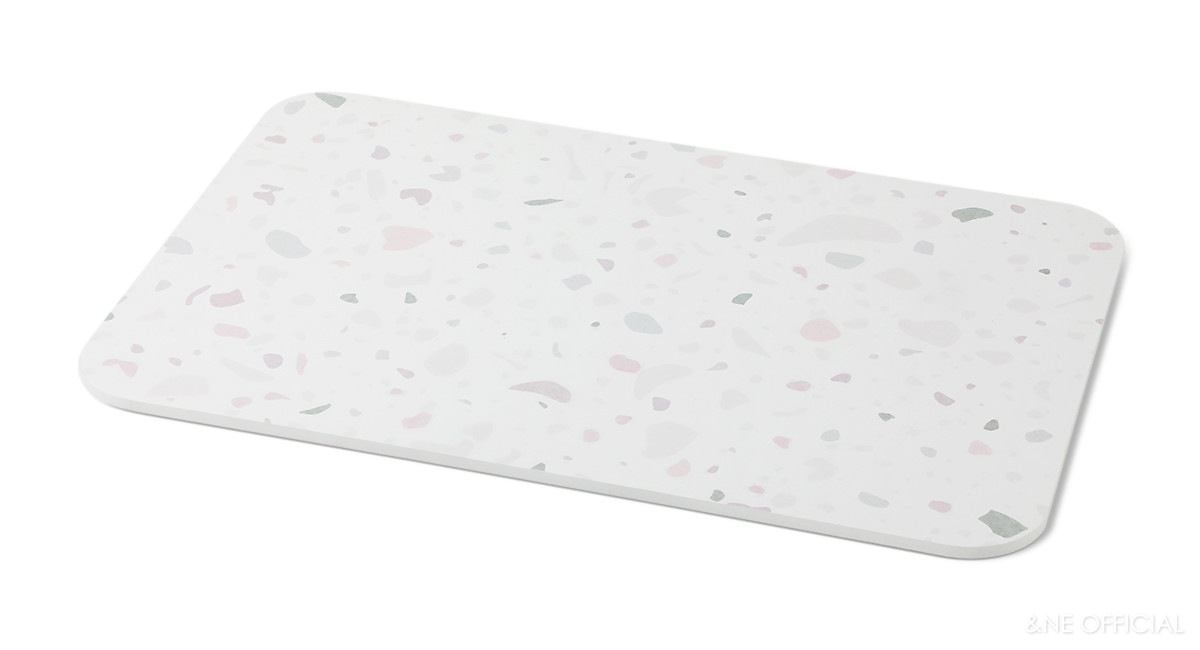 珪藻土プリントバスマット